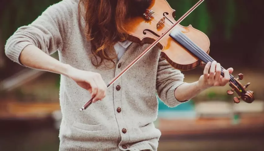 aula de violino iniciante