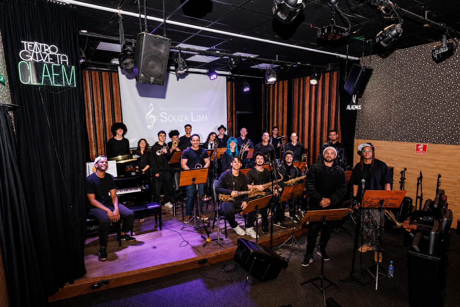 Big Band do Souza Lima em apresentação ao vivo